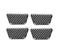 Auto Interno 4 Adesivi Per La Decorazione Della Portiera Interna Dell'auto In Fibra Di Carbonio Per A4l A4 B8 2009-2016 Q5 2009-2017 A5 2008-2017 Accessori