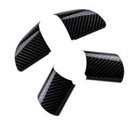 Auto interno 4 Pezzi/set Coprivolante Auto Accessori Decorativi Per Ford Per Focus 2 Mk2 2005-2012 Auto Interni Accessori(Carbon pattern)