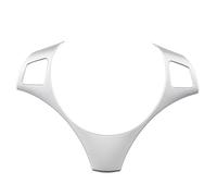 Auto Interno Accessori Per BMW Per Serie 1 3 Per E87 E90 E92 E93 2005-2010 2011 2012 ABS Volante Dell'automobile Pannello Copertura Trim Adesivo Interni Stampaggio Auto Interni Decorazione(StyleB silv
