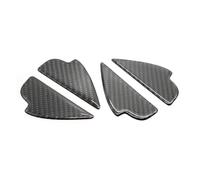 Auto interno Accessori Per Mazda 3 Per Mazda 6 Per CX-3 Per CX-5 2017 2018 Coperchio Per Ciotola Maniglia Per Porta Interna In Fibra Di Carbonio Telaio