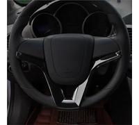 Auto interno Coprivolante Cromato Per Chevy Per Cruze Berlina Hatchback 2009-2014 Auto Interni Accessori(Paint black)