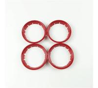 Auto interno Cornice Copertura Presa D'aria Climatizzatore Console Centrale Cerchi Delle Bocchette Ventilazione Interne Per A3 8V 2013-2019 Auto Interni Accessori(Rosso)