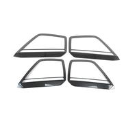 Auto interno Cornice Decorativa Altoparlante Stereo Portiera Auto Per A6 C8 2019-2022 Accessori Interni Interna Trim Strips(Fibra di carbonio)