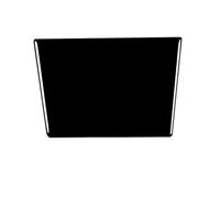 Auto interno Cornice Per Golf 6 Per GTI R Per MK6 08-12 Per Scirocco 09-16 Pannello Rivestimento Posacenere Console Centrale Dell'auto Colore Nero(Panel)