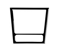 Auto interno Cornice Per Golf 6 Per GTI R Per MK6 08-12 Per Scirocco 09-16 Pannello Rivestimento Posacenere Console Centrale Dell'auto Colore Nero(Frame)