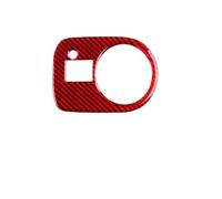 Auto Interno Cornice Per Seat Per Leon 2005-2012 | Adesivi Per Interni Auto Cornice Interruttore Fari.(ROSSO,Guida a destra)