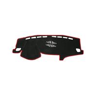Auto-Interno Cruscotto Zerbino Copertura Di Protezione Evitare Luce Tappeto Per X3 F25 2011 2012 2013 2014 2015 2016 2017 Cruscotto Tappetino(Red Edge A,Polyester)
