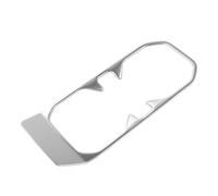 Auto Interno Interni Auto Anteriore Portabicchieri Decorazione Copertura Trim Adesivi Per Jeep Per Wrangler JL Per Gladiator JT 2018 Up Decorazione Dell'Auto(D'argento)