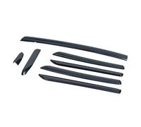 Auto interno Interno Per A3 S3 Per RS3 2014-2018 Modanature Interne Coperture Finiture Auto LHD Console Centrale Pannello Porta Rivestimento ABS(1 Set)