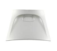 Auto interno Interno Per Opel Per Mokka 2012-2016 ABS Argento Cruscotto Anteriore Per Piccola Presa D'aria Condizionata Copertura Rivestimento 2 Pezzi(Cigarette Light)