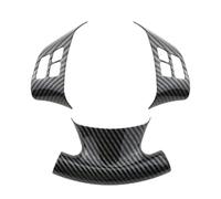 Auto interno Per BMW Serie 1 3 E87 E90 E92 E93 2005-2012 Pezzi Pannello Coprivolante In Fibra Carbonio Toppa Decorativa Volante Auto Interni Accessori