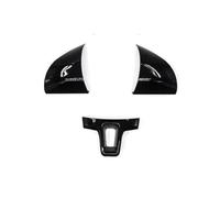 Auto interno Per Golf 6 MK6 Per Passat B7 Per CC Per Jetta Per Bora Per Polo Per Tiguan Per Caddy Per Touran Coprivolante Auto Protezione Auto Interni Accessori(Black B 3pcs)