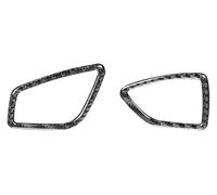 Auto Interno Telaio Per BM&W Serie 3 GT F30 F34 2013-2018 Adesivo Cornice Rivestimento Della Bocchetta Sbrinamento Climatizzatore Cruscotto(Black,RHD)