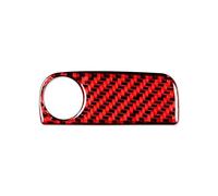 Auto Interno Toppa Decorativa Per Maniglia Vano Portaoggetti, Adesivi Per Auto In Fibra Di Carbonio Per 718 982, Per Cayman Gt4, Per Boxster Gts Rs 2016-2022, Interni(Rosso)