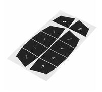 Auto Interruttore Clima Riparazione Decalcomanie Compatibile Per Porsche per Cayenne 2003 2004 2005 2006 1 Set Auto Controllo Volante Pulsante Riparazione Decal s