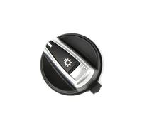 Auto interruttore fari Compatibile Con Bmw Per E84 X1 2009 2010 2011 2012 2013 2014 2015 Auto Faro Anteriore Interruttore Faro Manopola Controller Cap 61316932794(Black)