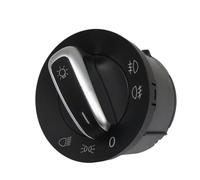 Auto Interruttori Compatibile Con Per Caddy-III Per Kasten Per 2KA Per 2CH 2005 2006 2007 2008 2009 2010 2011 2012-2016 Interruttore Fari Cromato