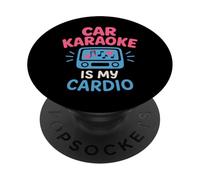 Auto Karaoke Cantare In Auto Viaggio Su Strada Musica Regalo PopSockets PopGrip Adesivo
