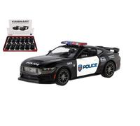 Auto Kinsmart Ford Mustang Dark Horse Polizia 2024 1:38