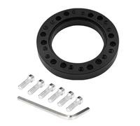 Auto Kit Distanziale per Piastra Adattatore per Mozzo Volante 13 Mm 24 Fori(Nero)
