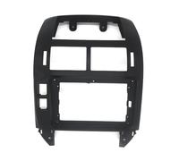 Auto Kit Montaggio Per Autoradio Mascherina Di Montaggio Cruscotto Centrale Anteriore Interno Auto Per VW Per Polo 2004-2011 Telaio Autoradio(Black)