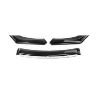 Auto Labbro Splitter Paraurti Anteriore Kit Universale Per Paraurti Anteriore Spoiler Striscia Decorativa Splitter Per Accessori(Bright Black White)