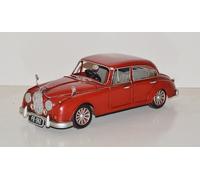 Auto Lamiera Nostalgia Modellino Jaguar 1959 IN Rosso Oldtimer L 35 CM Di