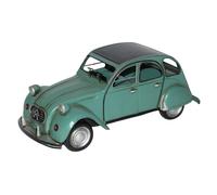 Auto Lamiera Nostalgia Modellino Oldtimer Citroen 2CV Anatra IN Verde Lunghezza