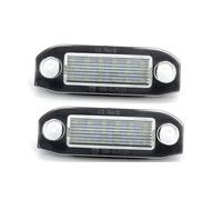 Auto Lampada Targa Per Volvo Per S80 Per XC90 Per S40 Per V60 Per XC60 Per S60 Per C70 Per V50 Per XC70 2 Pezzi Luce LED Bianca Numero Luci Targa Tag