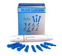 Auto Lancing Device si adatta a tutte le lancette universali sterili (Auto Lancer + 50 lancette)