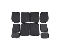 Auto Laterale Tendine Parasole Per Land Per Rover Per Defender 110 130 2020-2025 Magnetico Auto Parasole Finestrini Laterali Mesh Tende Protezione Solare(Full window (10pcs))