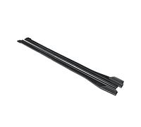 Auto Lato Gonna Estensione Del Corpo Grembiule Lip Splitter Winglet Laterale Pala Scratch Protector Accessorio Per A3 2014 2015-2022 Minigonne Laterali Auto(Aspetto in fibra di carbonio)