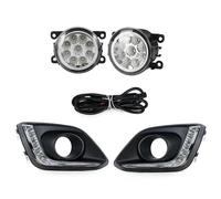 Auto LED Bianco Paraurti Anteriore DRL Daytime Driving Running Lampada Per Suzuki Per Swift 2014 2015 2016 Nebbia Foglight Foglamp