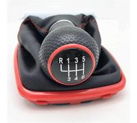 auto Leva cambio Compatibile Con Per Golf 4 IV Per MK4 Per GTI R32 Per Bora 1999 2000 2001 2002 2003 2004 2005 5 6 Velocità Manuale Auto Adattatore Pomello Del Cambio Automatico(Red 6-speed)