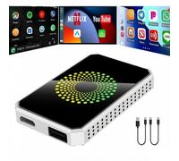 Auto Linkr Pro Autolinkr Autolink Pro 2026 Magic AI Box 3-in-1 Adattatore Wireless Carplay per Streaming Netflix/YouTube/TikTok, Adattatore Wireless Car Play con USB Drive per OEM Wired Car Play Cars