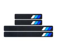 Auto Listelli Battitacco per Jaguar E-Pace 2010-2027, Dell'auto Protezione Antiscivolo Sottoporta AntiGraffio Benvenuto Pedaliera Styling Accessori,A/Blue