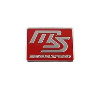 Auto Logo Fregi per Mazda 6 2018-2023, Emblema Stemmi Distintivo Decorativo Stemma Adesivi Badge Decalcomania Bonnet Stickers Insignia 3D,B-2