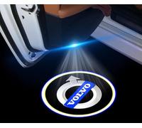 Auto Logo Luci Proiettore per Volvo S90 V90 XC90 XC60 V60 V40 S80L S60L, Luce di Benvenuto Auto Porta, Auto Benvenuto Lampada Proiettore, Illuminazione portiera Auto Logo Accessori,1PCS