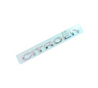 Auto Logo Stemmi Adesivo per Citroen Berlingo 2018-2023, Auto Emblema Lettere Cofano Anteriore e Posteriore Stemmi per Bagagliaio Posteriore Adesivo Decorazione Accessori,B-Silver