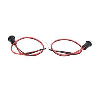 Auto Luce 2 Pezzi, Aramox DC 12V LED Rosso Luce Allarme Spia di Sicurezza, Luce Antifurto di Sicurezza Universale per Auto, Barche, Camper, Moto, Sicurezza Domestica