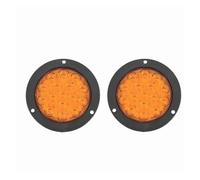 Auto Luci Posteriori 2Pz 12 V 24 V Auto LED Rotondo Fanale Posteriore Posteriore Arresto Indicatore Laterale Indicatore E Jogging Lampada Retromarcia Camion Rimorchio Posteriore Fanale ( Misurare : 2p