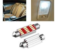 Auto Luci Super Bright 180LM 36MM 4014 Accessorio Lampadina C10W Interno Lampada