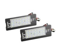 Auto Luci Targa Per Fiat Per Panda Per Mk3 Per 169 2003-2012 2 Pezzi LED Luce Targa Bianco Brillante Lampada Numero Auto Luce Della Targa
