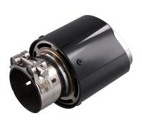 Auto Luminoso Fibra di Carbonio Scarico Punta Universale Tubo Modifica