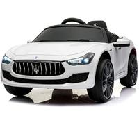 AUTO MACCHINA ELETTRICA MASERATI GHIBLI 12V CON LUCI SUONI MP3 PORTE APRIBILI