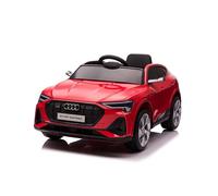 AUTO MACCHINA ELETTRICA PER BAMBINI AUDI E-TRON 12V TELECOMANDO LED SUONI MP3