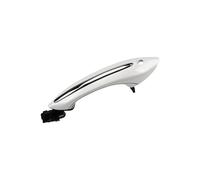Auto Maniglia Della Portiera Esterna Esterno Per F02 F10 F06 F07 Per 5 6 7 Serie Auto Esterno Comfort Maniglia per porta di accesso Keyless Go Sostituzione Nero Bianco Marrone(White Front Left)