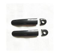 Auto Maniglia Esterna Lato Per SEAT Per Ibiza 6J Mk4 6L Mk3 FR Per Cupra 2004-2010 Rivestimento Maniglia Portiera Auto In Plastica Imitazione Fibra Carbonio(B)