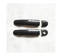 Auto Maniglia Esterna Lato Per SEAT Per Ibiza 6J Mk4 6L Mk3 FR Per Cupra 2004-2010 Rivestimento Maniglia Portiera Auto In Plastica Imitazione Fibra Carbonio(A)