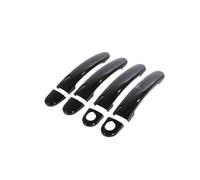 Auto Maniglia Esterna Lato Per SEAT Per Ibiza 6J Mk4 6L Mk3 FR Per Cupra 2004-2016 Accessori Stile Adesivi Copri Maniglie Portiere Auto Cromate Nere Lucide(Black B)